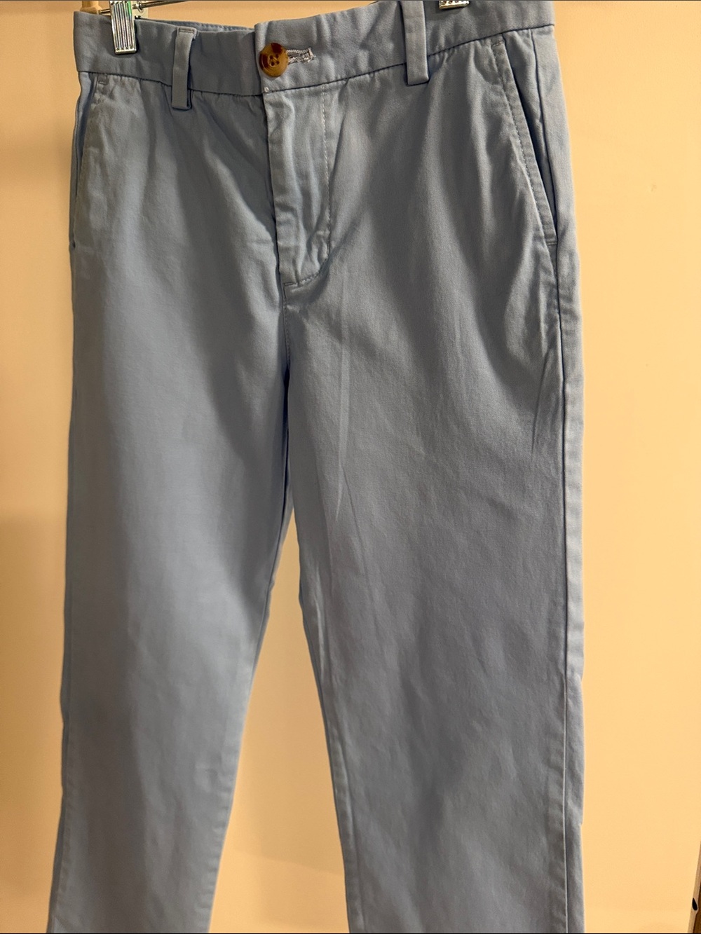 Vineyard Vines Boys Light Blue Cotton Chinos